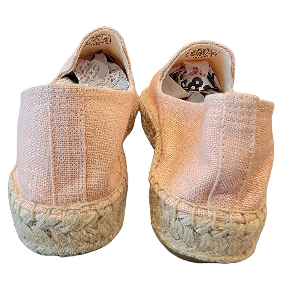 Soludos Smoking Slipper Platform Shoes Women's Size‎ 8